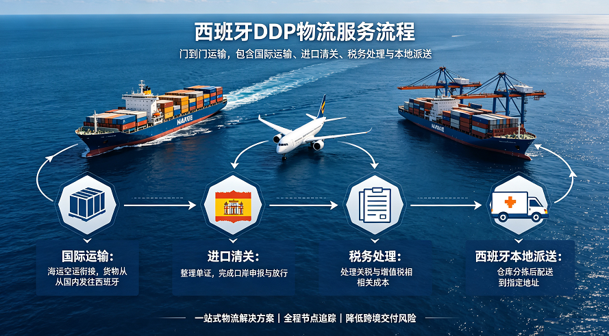 西班牙DDP物流是什么？适合哪些跨境卖家？